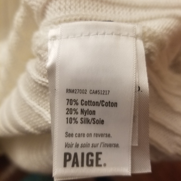 Paige  Europa Sweater size M - Picture 5 of 7